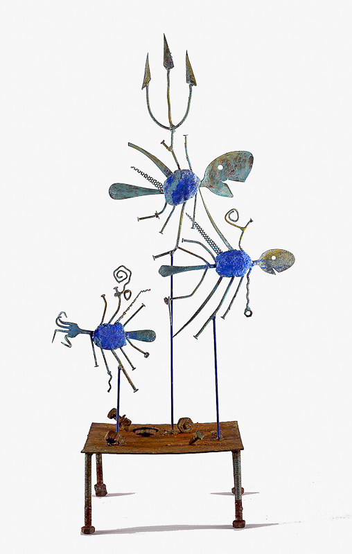 Triptyque au trident